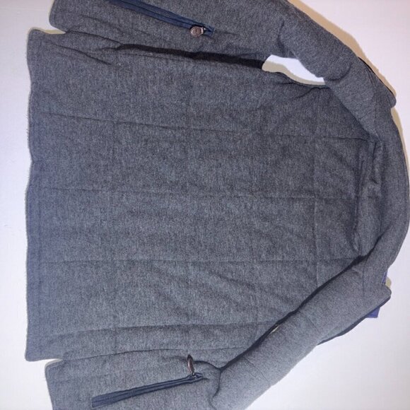 MEN'S REVERSIBLE VINEYARD VINES VEST - NAVY GRAY - PUFFER - SIZE SMALL - Picture 6 of 10